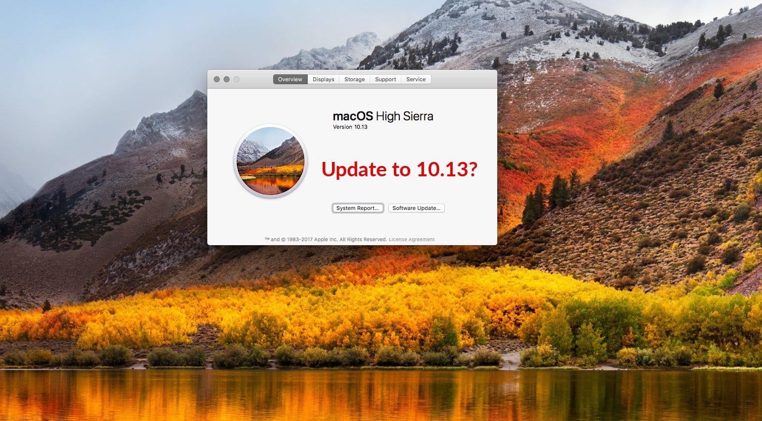 How Much For Macos High Sierra 10.13